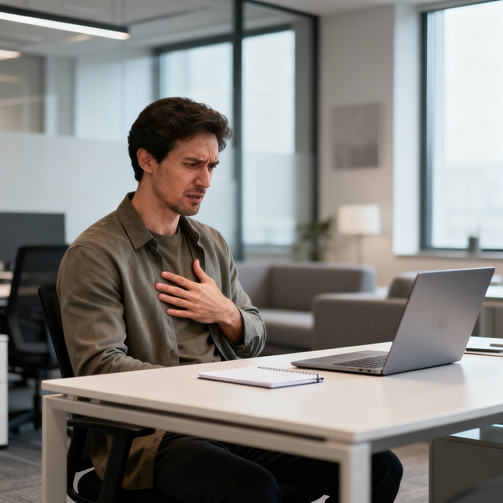 Why Gym and Diet Aren't Fixing Gynecomastia in Men Over 30 with Desk Jobs