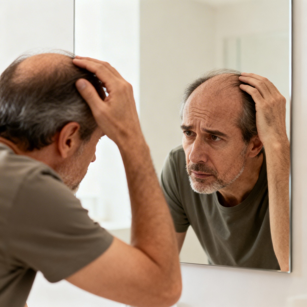 Why Hair Growth Supplements Fail Men Over 40 Despite Consistent Use