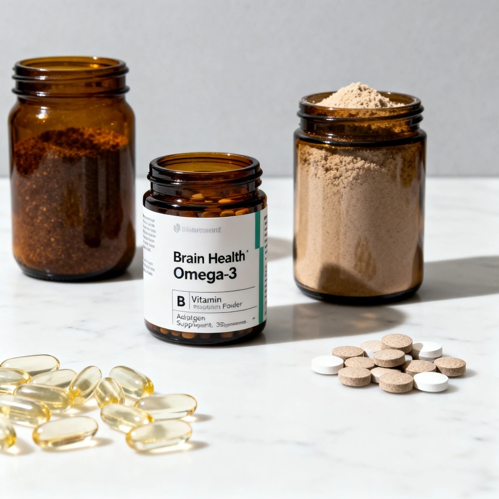 Best Brain Memory Focus Supplements for Busy Professionals with Persistent Brain Fog Despite Exercise and Good Diet